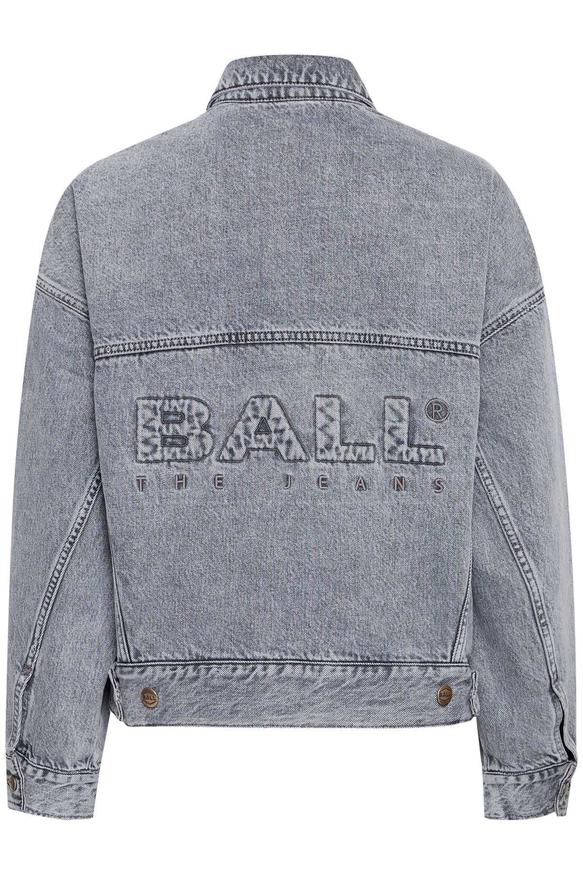 BACAMMIE DENIM JACKET Grey Denim - 50405095