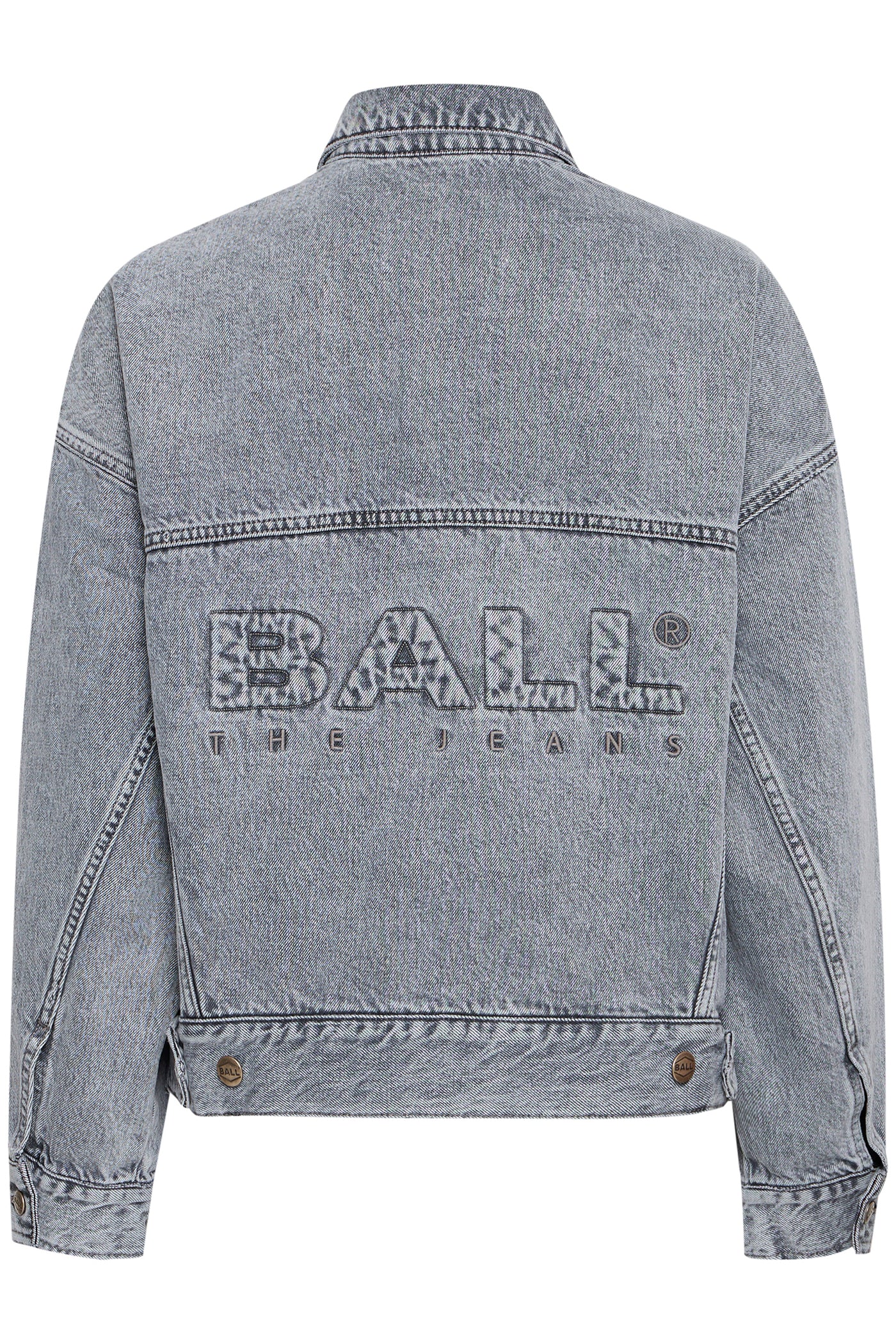 BACAMMIE DENIM JACKET Grey Denim - 50405095