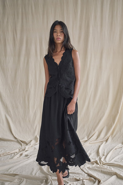 MMZorai Brodie Skirt Black - 170620 Thumbnail