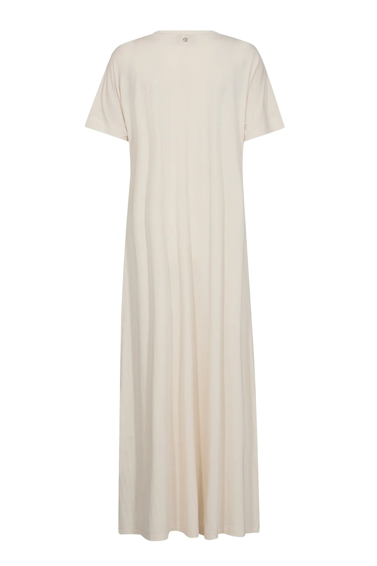 MMKalita V-neck Jersey Dress ECRU - 170890