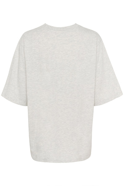 LuelleGZ tee Light Grey M‚lange - 10909848 Thumbnail