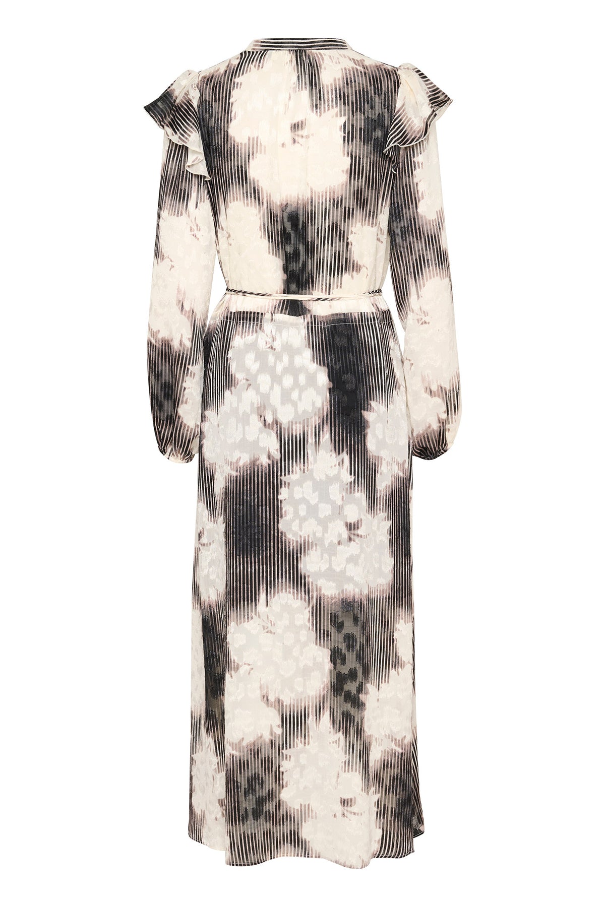 CielleIW Long Dress Neutral Illuminating Florals - 30110493