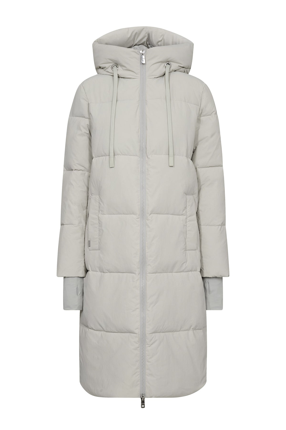 MMOllie Terma Long Coat Glacier Gray - 170810