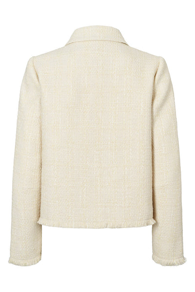 7473 Morgana jacket 02 Off white - RDF158 Thumbnail