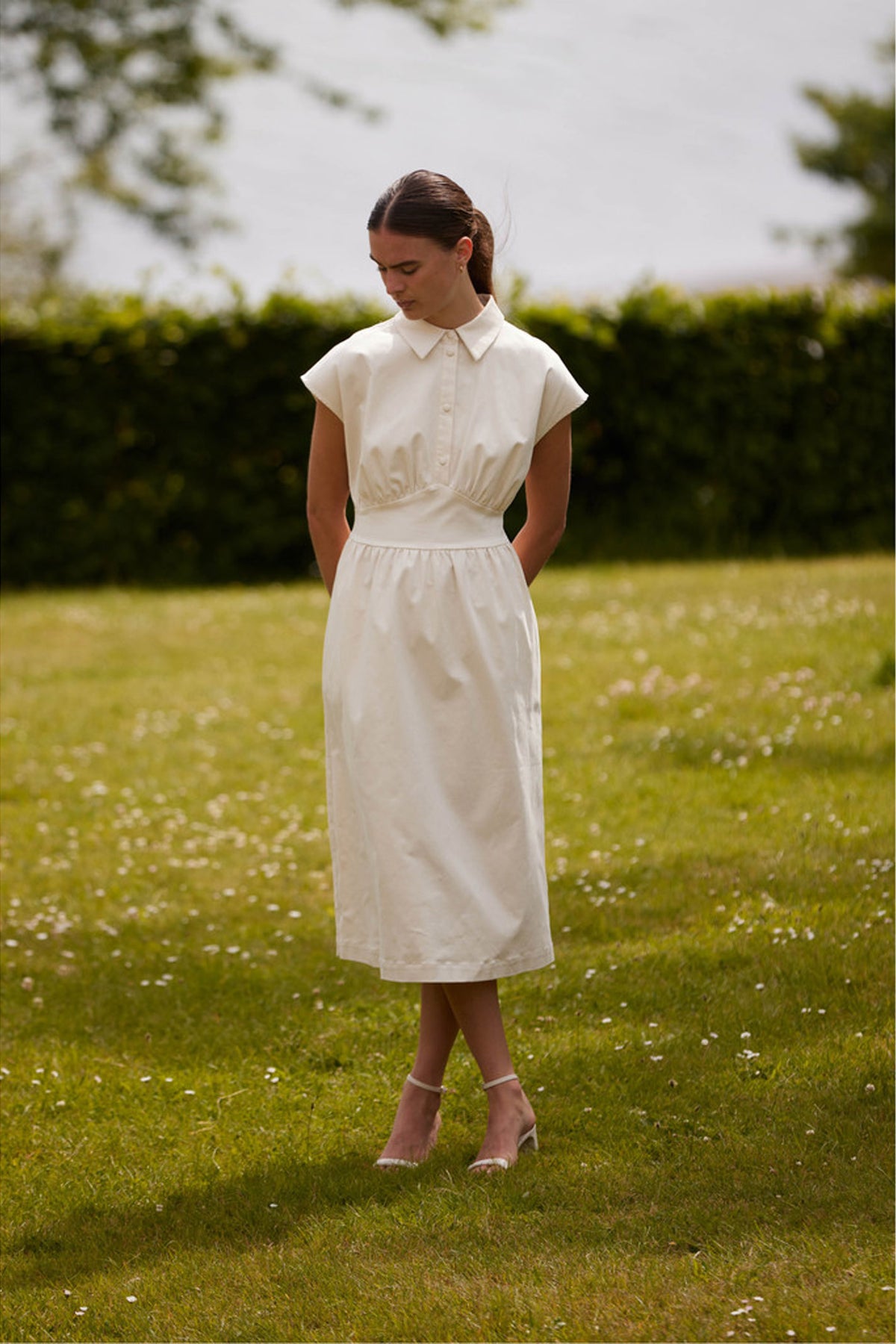 7484 Erinia dress 02 Off white