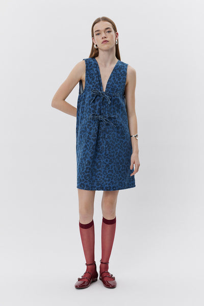 INGRIDSW DRESS 5002 Denim blue - S251121 Thumbnail