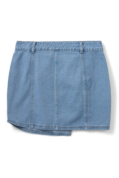 THINASW SKIRT 5002 Denim blue - S251254 Thumbnail
