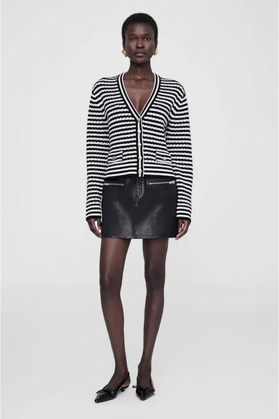 Gwen Black Ivory Striped - A-09-10484 Thumbnail