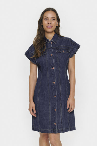 JoannSZ Dress Medium Blue Denim Thumbnail