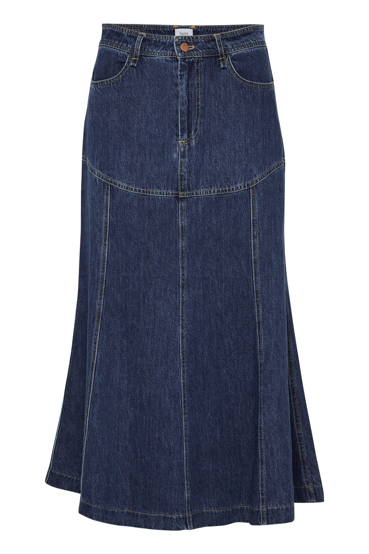 JoannSZ Skirt Medium Blue Denim