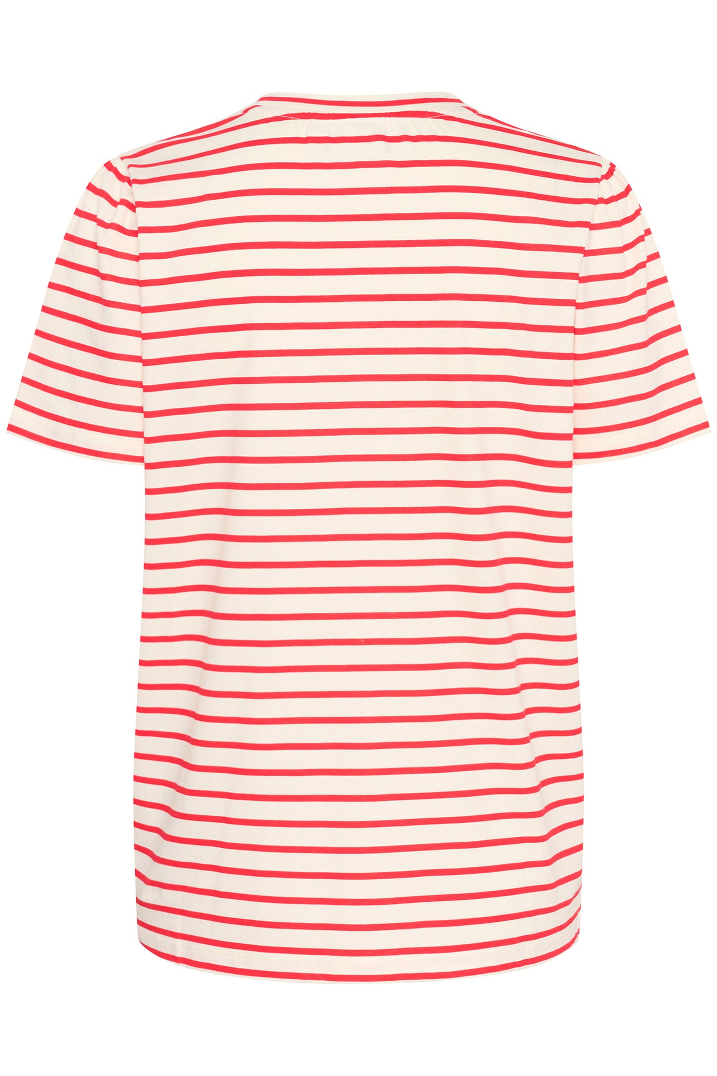 JuciaSZ T-Shirt FlameScarlet White Stripe