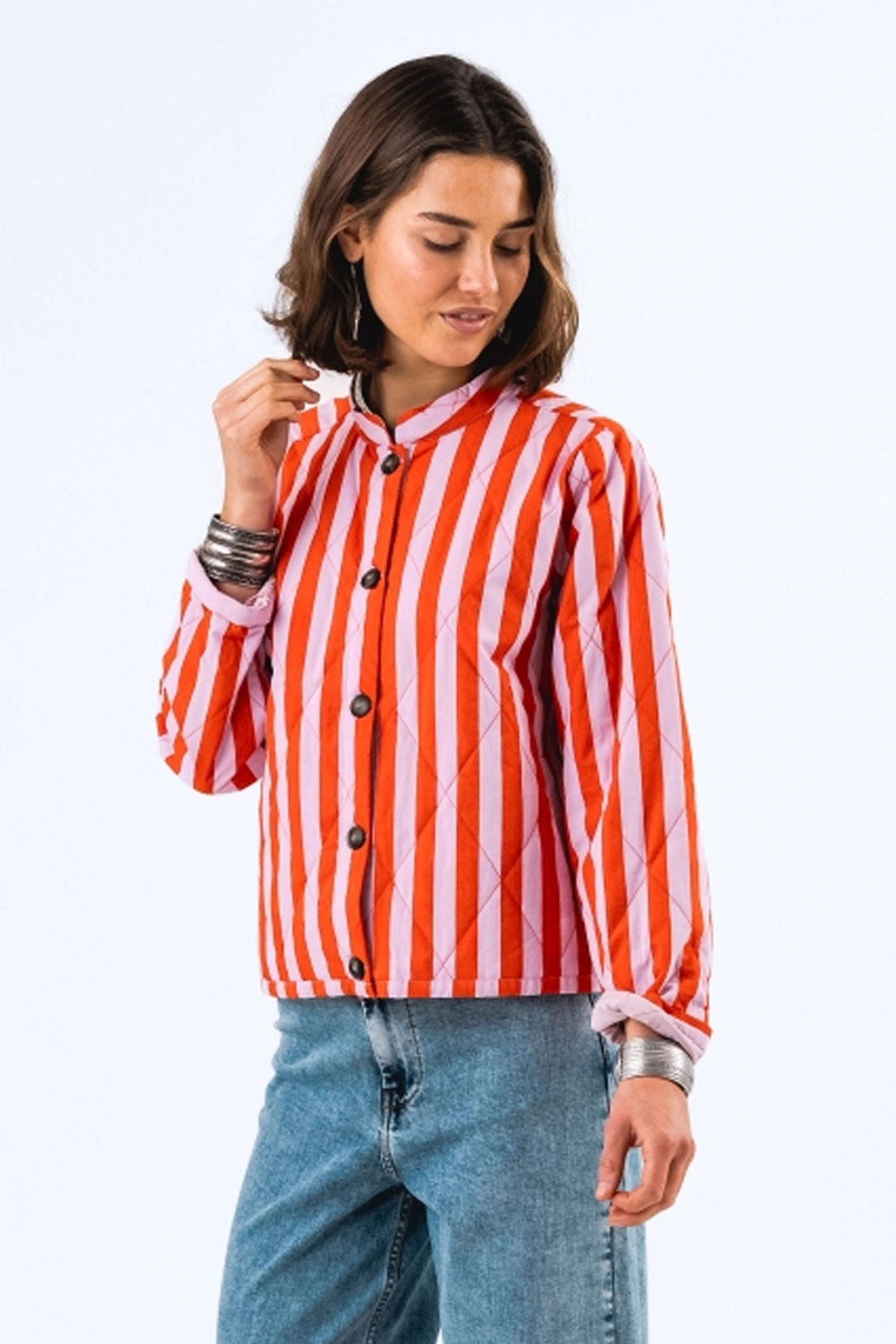 EmiliaLL Jacket LS 80 Stripe