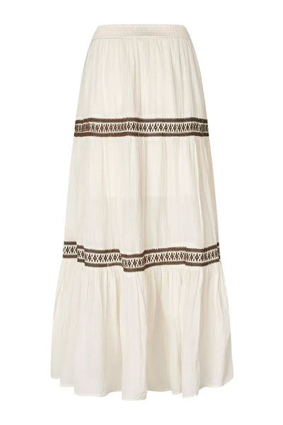 DiamondLL Maxi Skirt 02 Creme Thumbnail