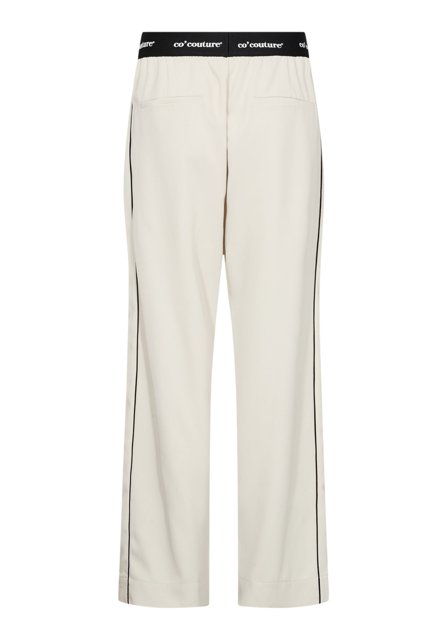 AminaCC Logo Piping Pant 199-Bone