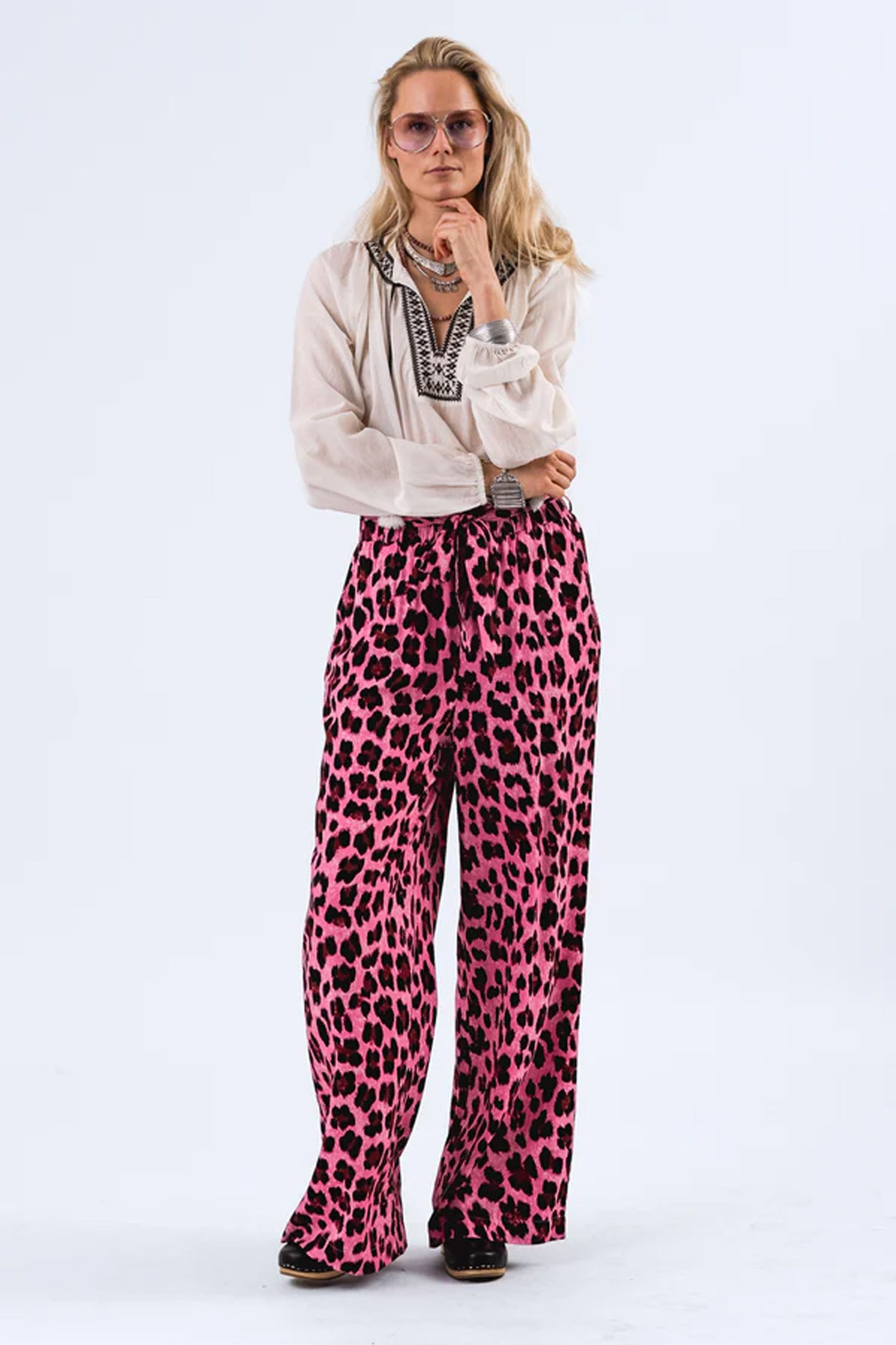 VickyLL Pants 98 Neon Pink - 25169-2069