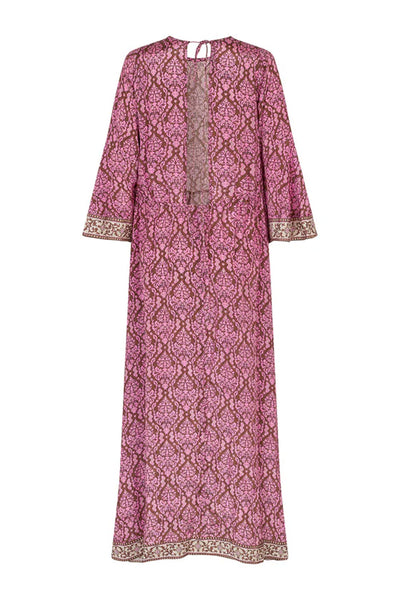 RainaLL Maxi Dress LS 51 Pink Thumbnail