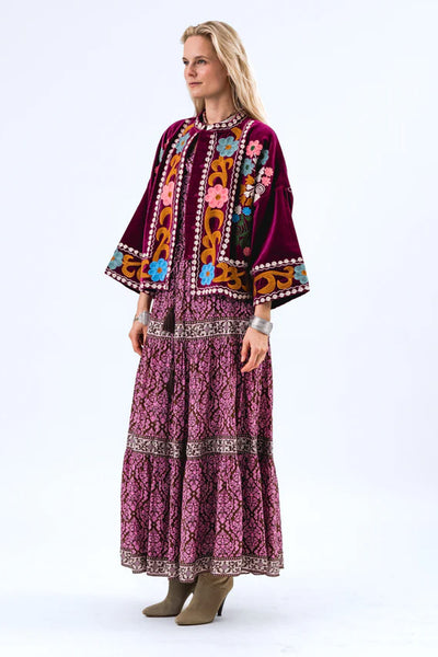 DiamondLL Maxi Skirt 51 Pink Thumbnail