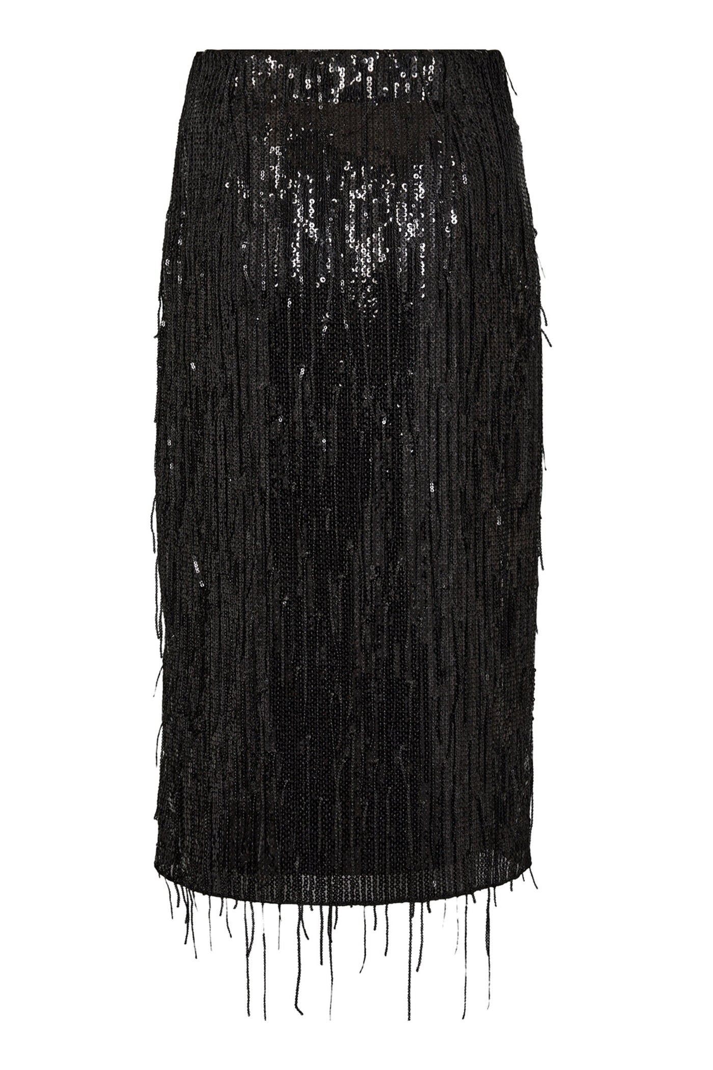MaddoxCC Sequin Pencil Skirt 96-Black - 34171