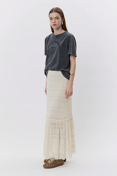 MAXWELLSW SKIRT 0101 Off white - S251366 Thumbnail
