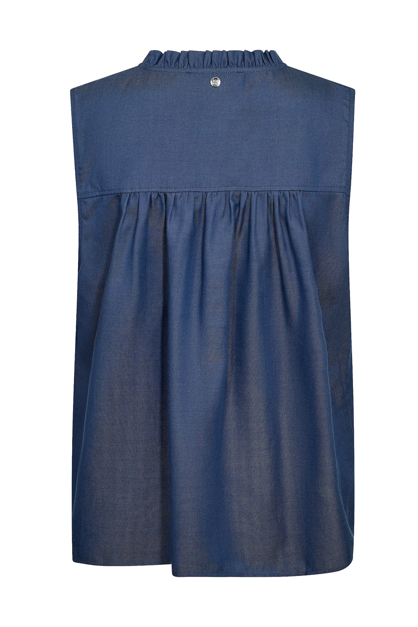 MMSolandra SL Denim Blouse Mid Blue - 171970
