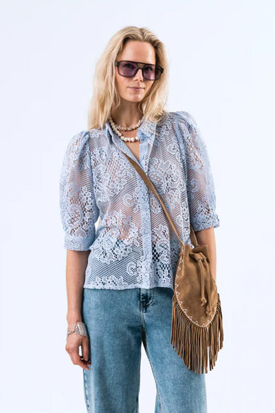 BonoLL Shirt SS 29 Dusty Blue - 25111-1069 Thumbnail
