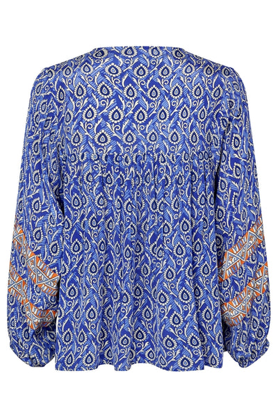 TeelLL Blouse LS 20 Blue Thumbnail