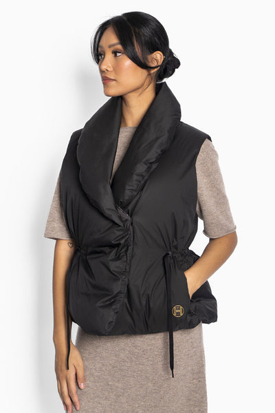 VEDA Down Vest 9000 Jet Black - 2510200171 Thumbnail