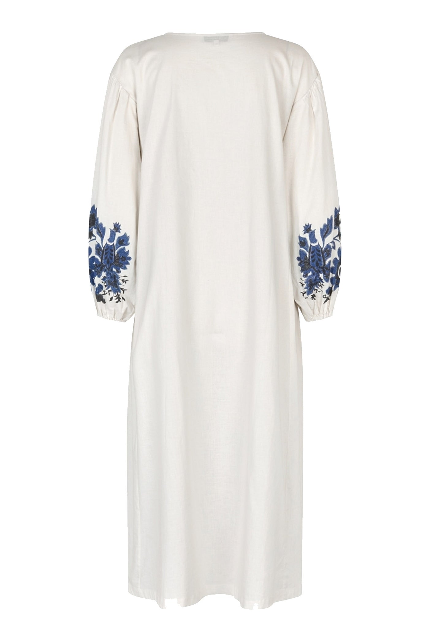 SiloLL Maxi Dress 3/4 02 Creme