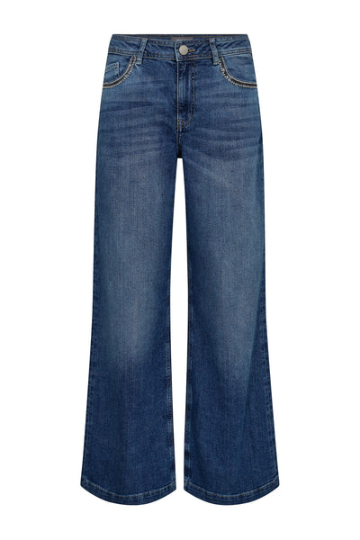 MMDara Deco Jeans Mid Blue - 172470 Thumbnail