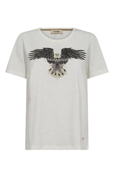 MMKylah O-SS Deco Tee ECRU - 172630 Thumbnail