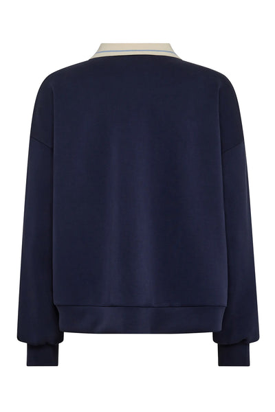 MMVada Polo Sweatshirt Maritime Blue - 172720 Thumbnail
