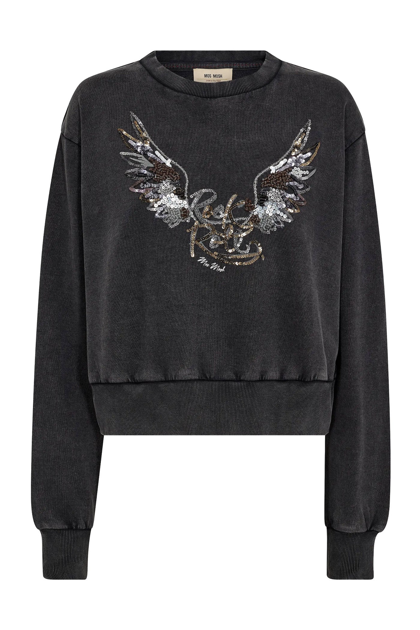 MMCosette O-LS Deco Sweatshirt Phantom - 172810