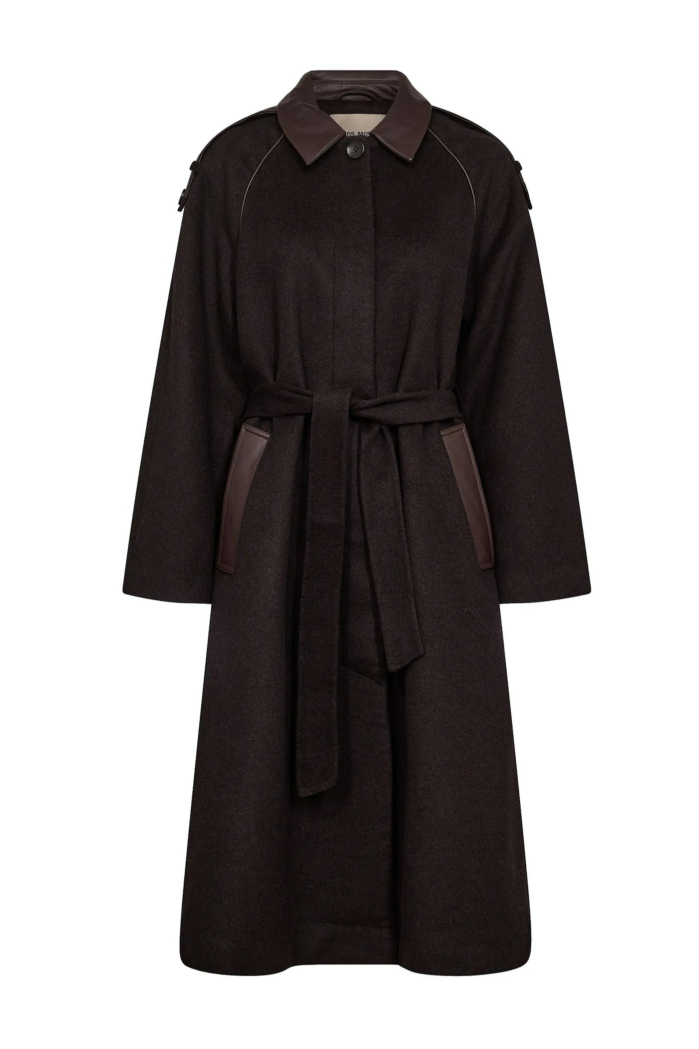 MMEva Wool Coat Chocolate Torte - 172920