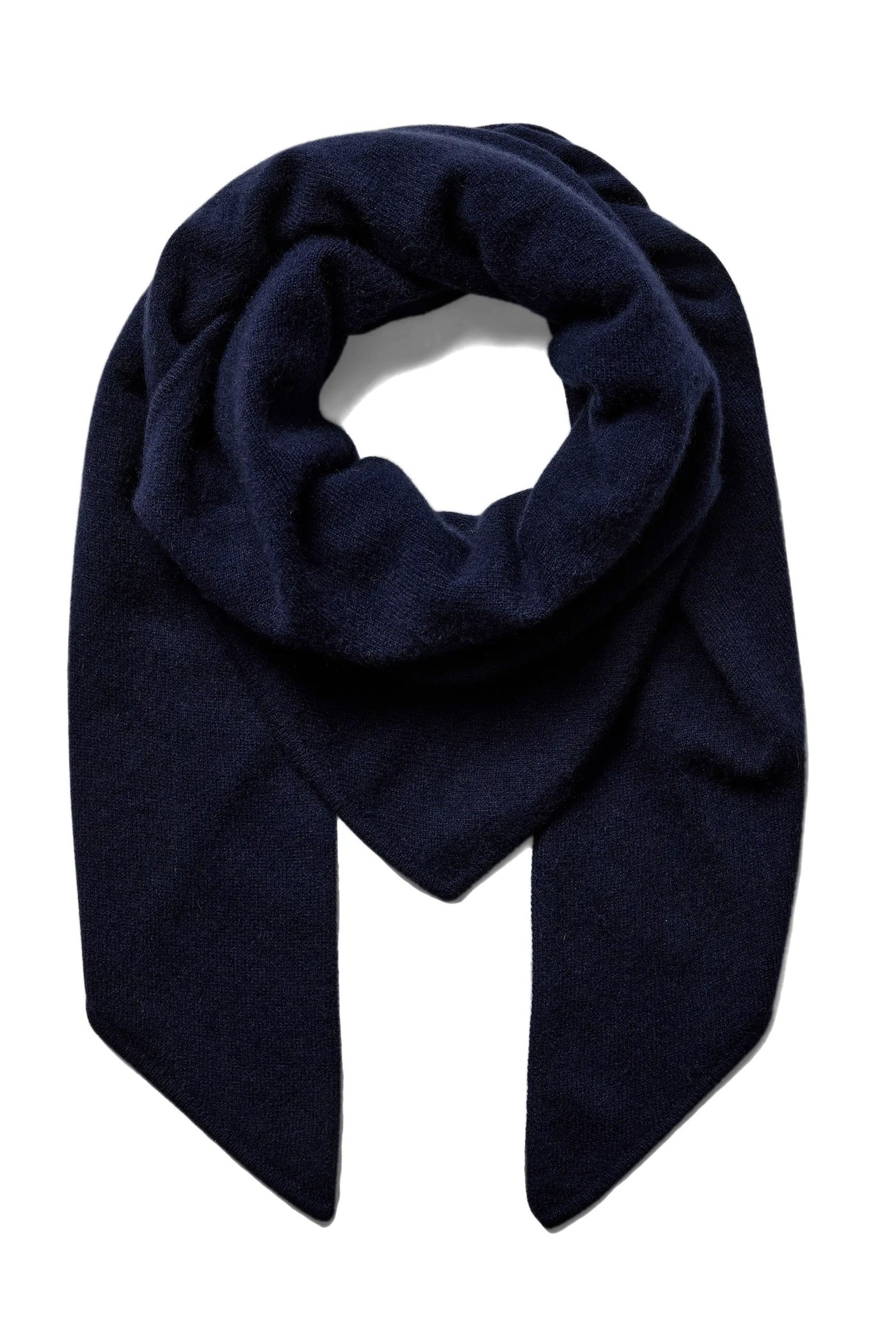 MMEnata Cashmere Knit Scarf Maritime Blue - 173150