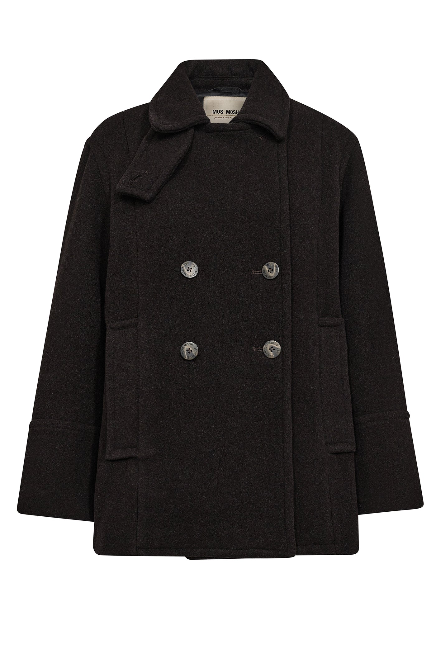 MMCharly Wool Jacket Chocolate Torte - 173950