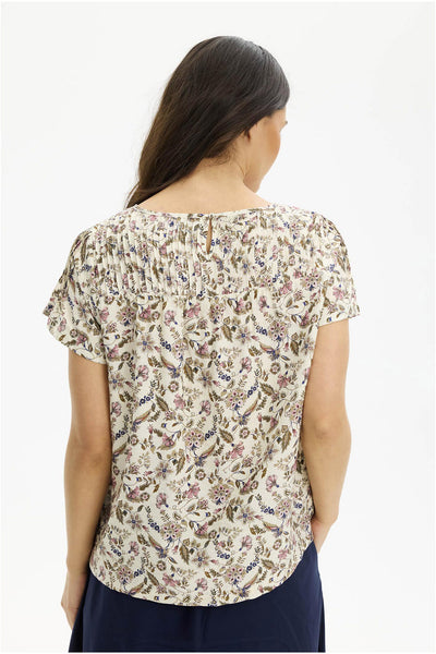 Ella blouse Multi rose Thumbnail