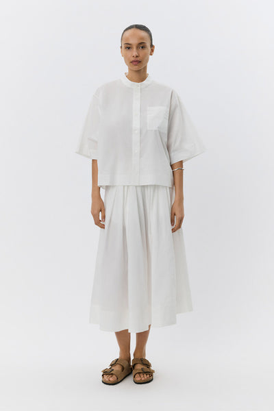 KATTIASW SKIRT 0101 Off white - S252122 Thumbnail