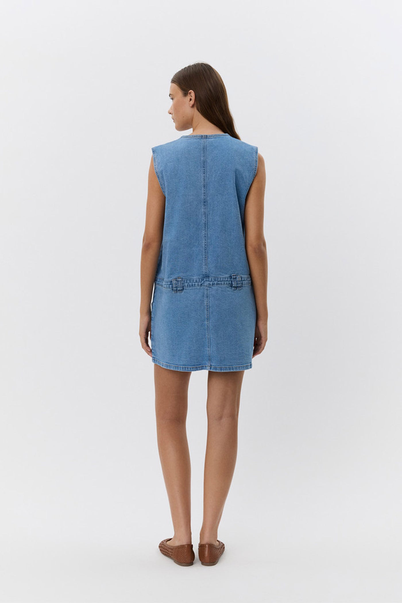 ALBERTINESW DRESS 9106 Denim Blue - S252186