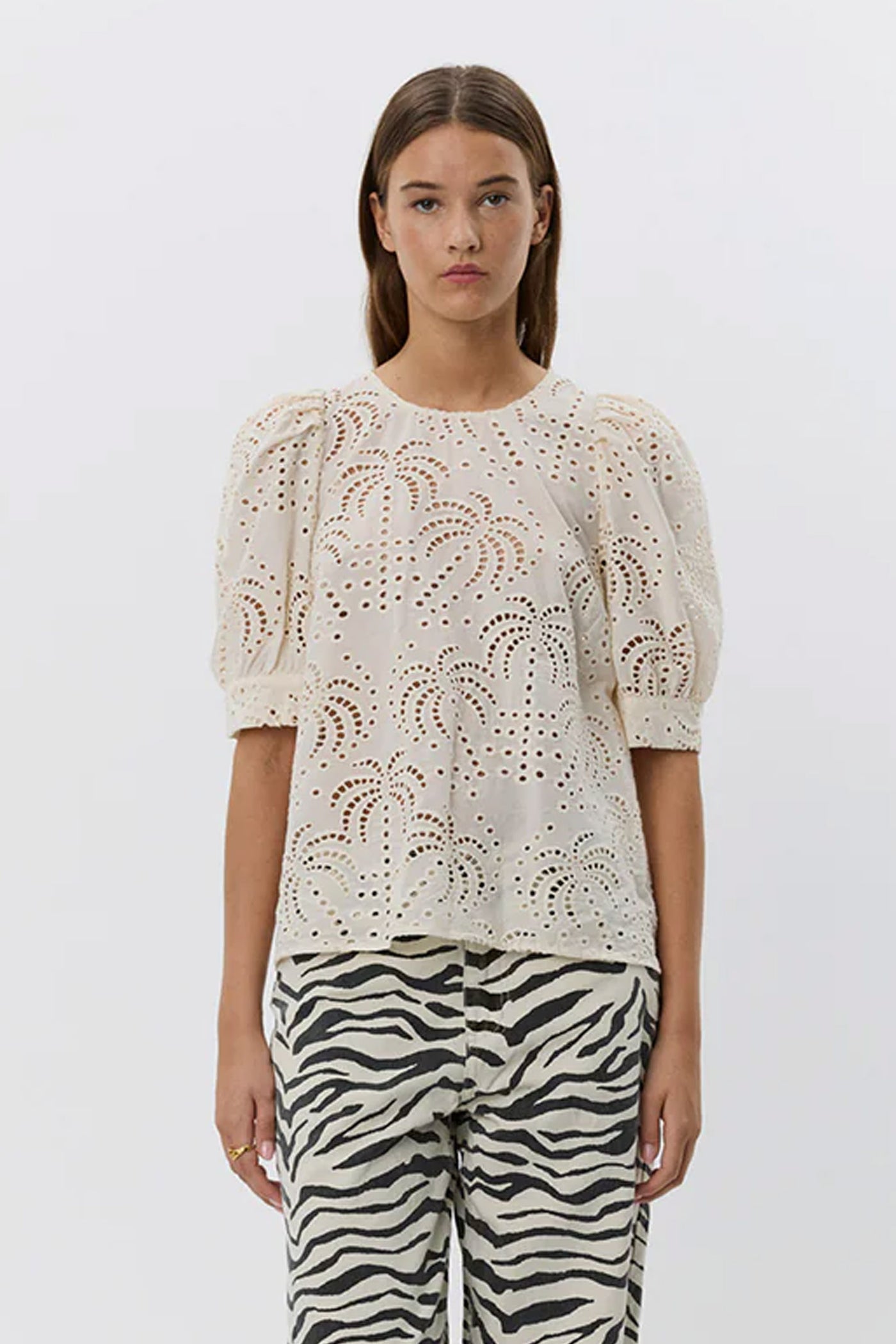 AHLIASW BLOUSE 0101 Off white - S252230