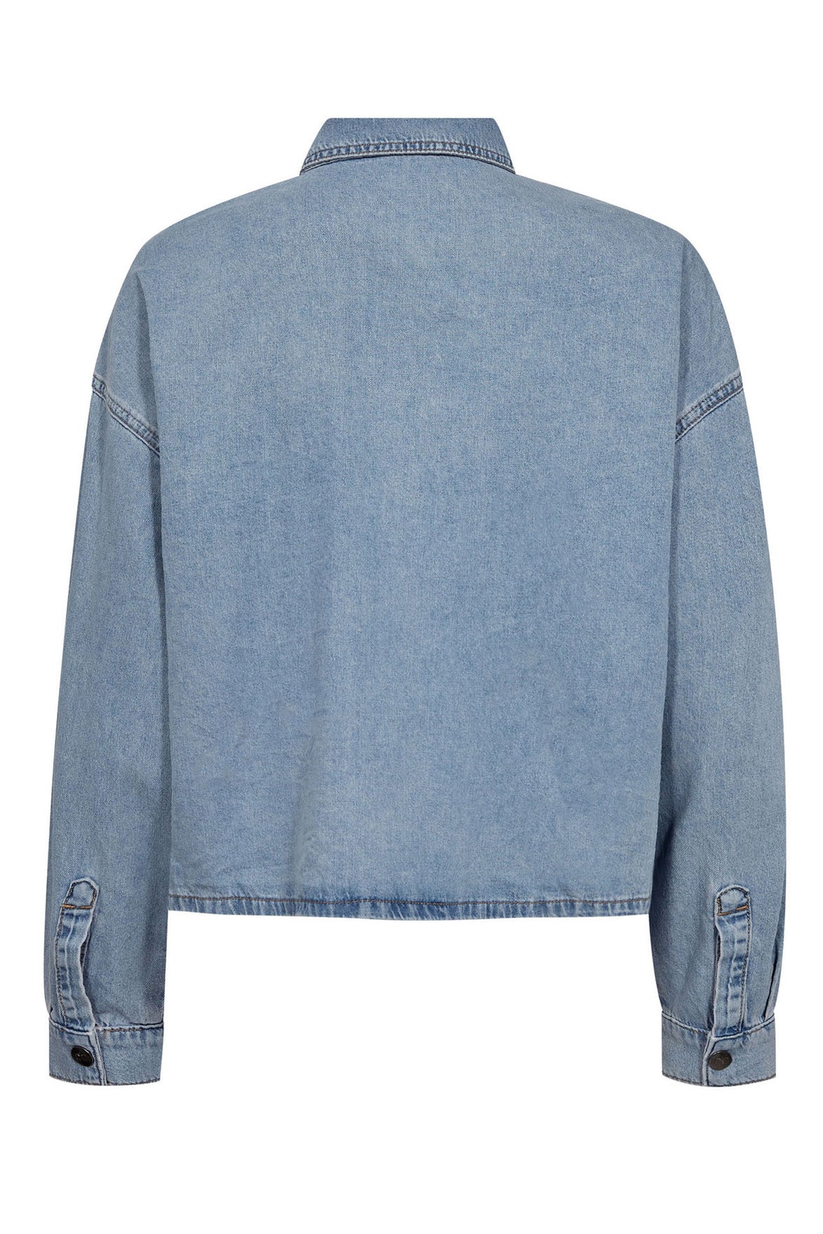CindyCC Denim Shirt 114-Fade Denim - 35899