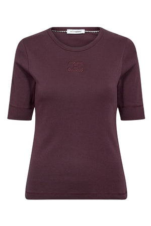 GrannyCC Embroidery SS Tee 87-Winered - 33166