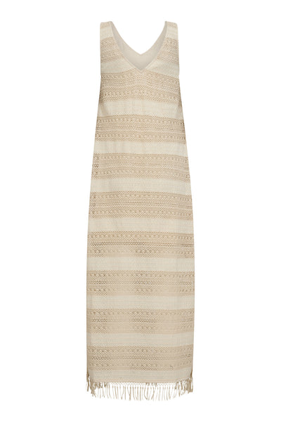 TigerCC Sequin Dress 199-Bone - 36453 Thumbnail