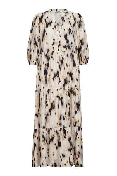 ElisaCC Floor Dress 199-Bone - 36467 Thumbnail