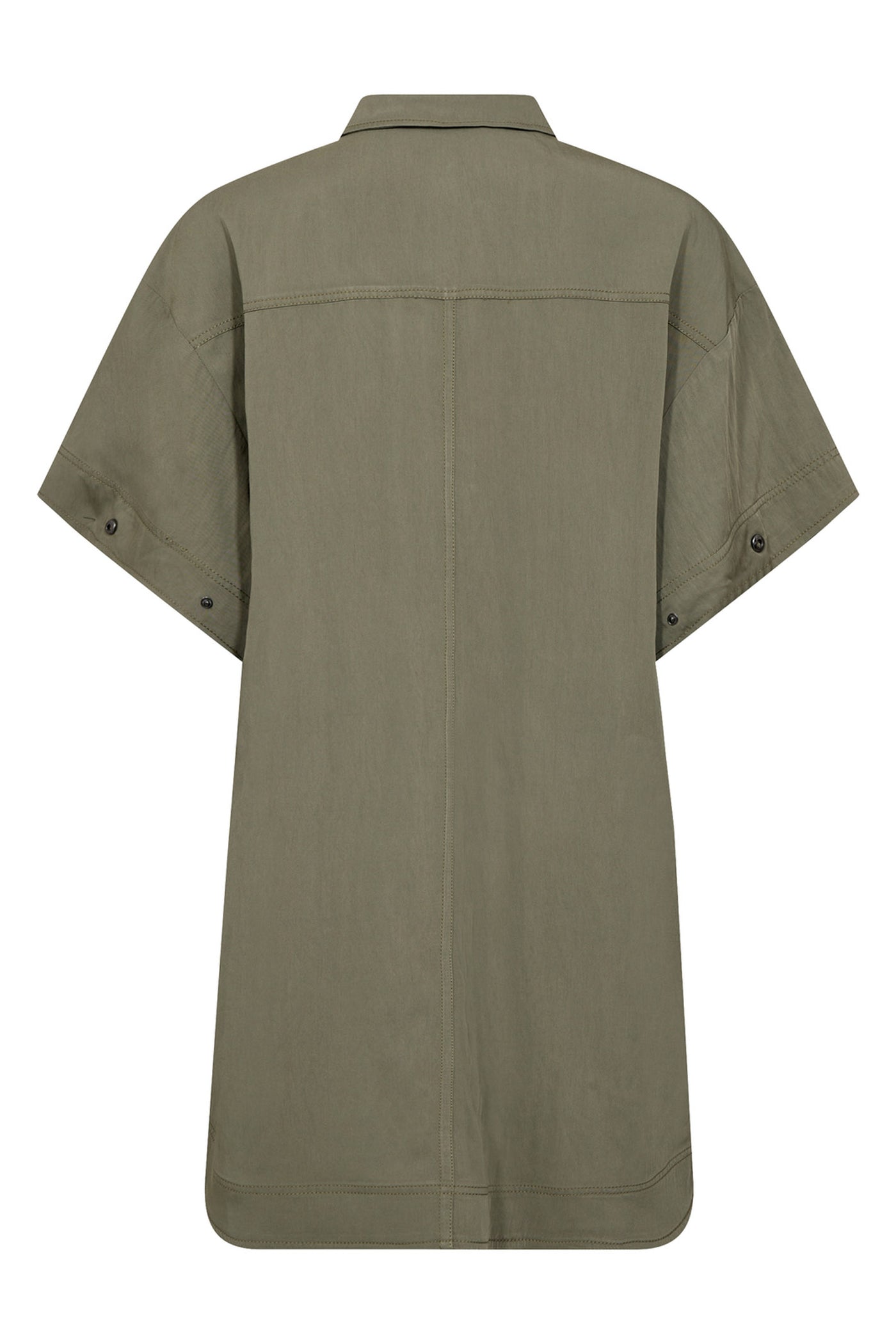 EllaCC Cargo Dress 7555-Army - 36485