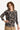 Grazia blouse 3/4 sleeves Brown - 16881