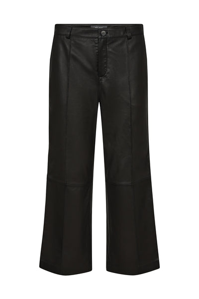 MMComo Leather Pant Black - 168870 Thumbnail