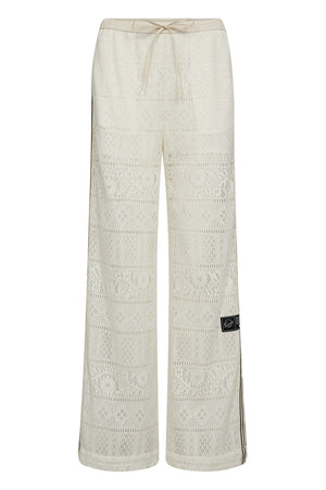 Utopia Lace Tie Tall Pant Off-White - HL10193