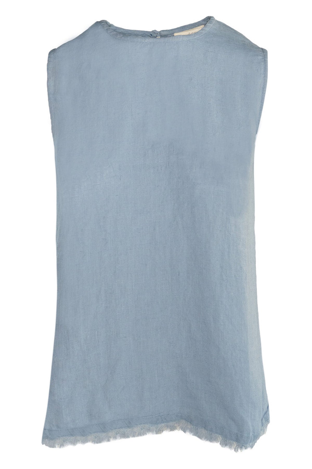 LILA Linen Top 4003 Faded Denim - 2510190203