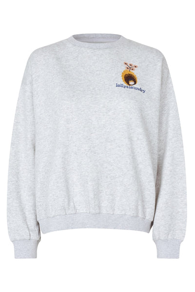 SydneyLL Sweatshirt LS 13 Light Grey Melange - 25249-1033 Thumbnail