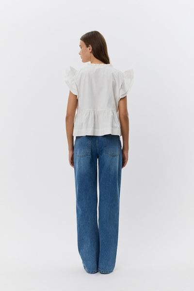 JULIETTESW TOP 0153 Cream - S252157 Thumbnail